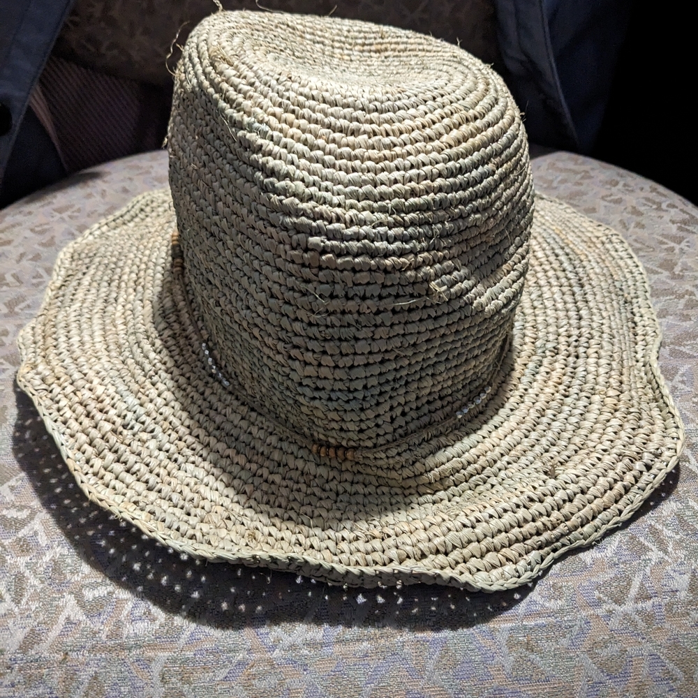 Athleta Straw Cowgirl Hat